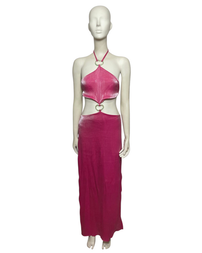 Kira maxi dress pink