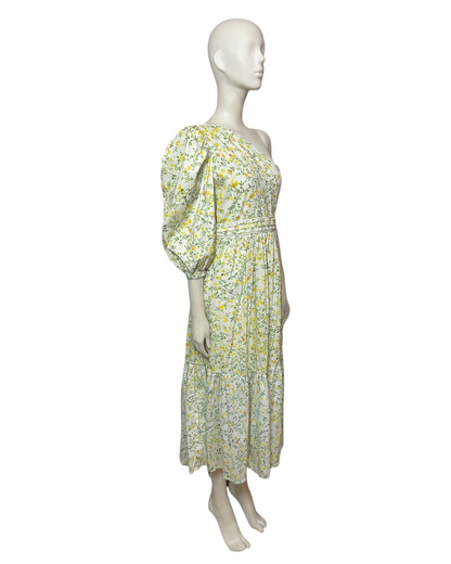 Vestido midi jardines