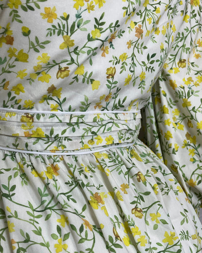 Vestido midi jardines
