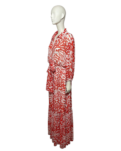 Chiffon maxi dress