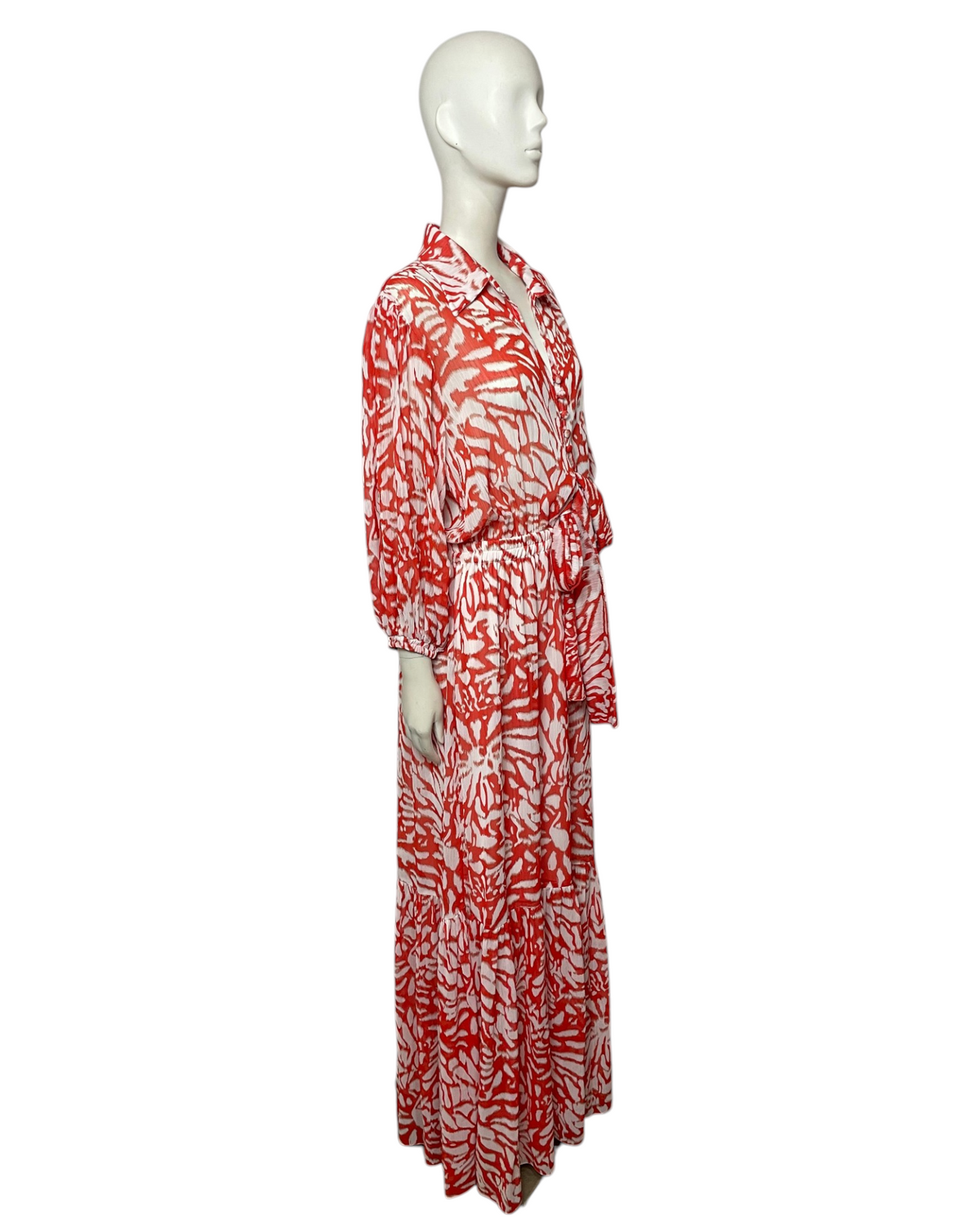 Chiffon maxi dress