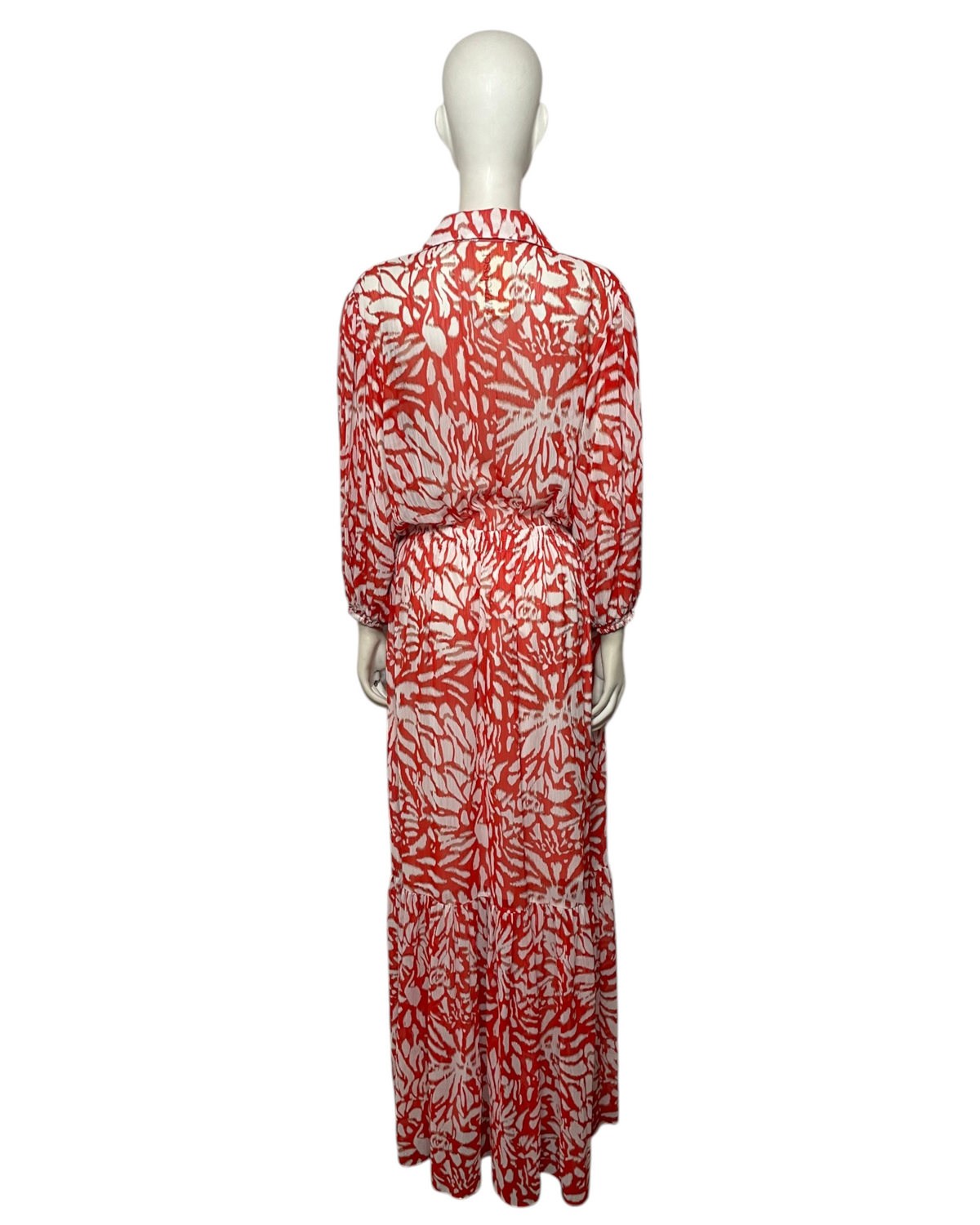 Chiffon maxi dress