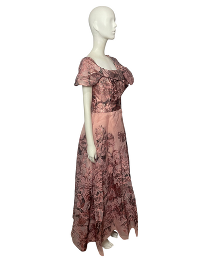 Vestido rosa goldi