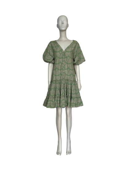 VESTIDO MINI MANGA CORTA