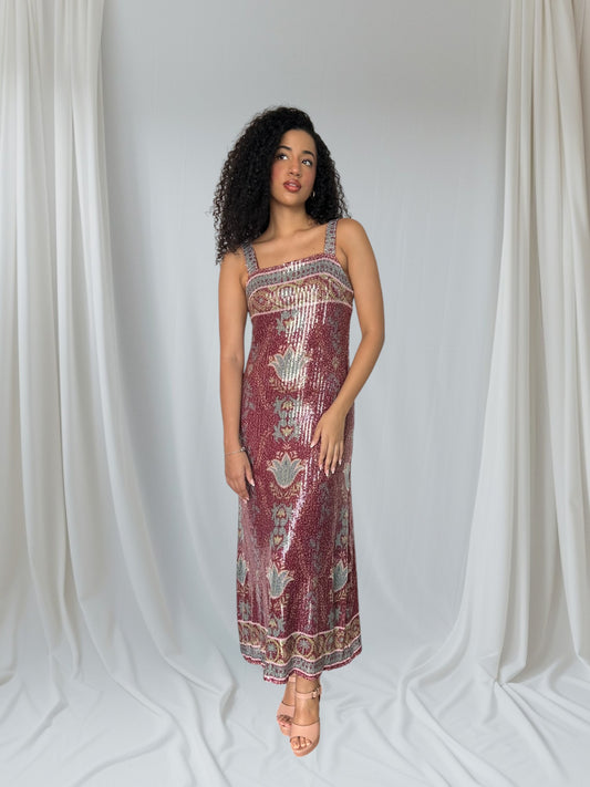 Vestido lanza rojo