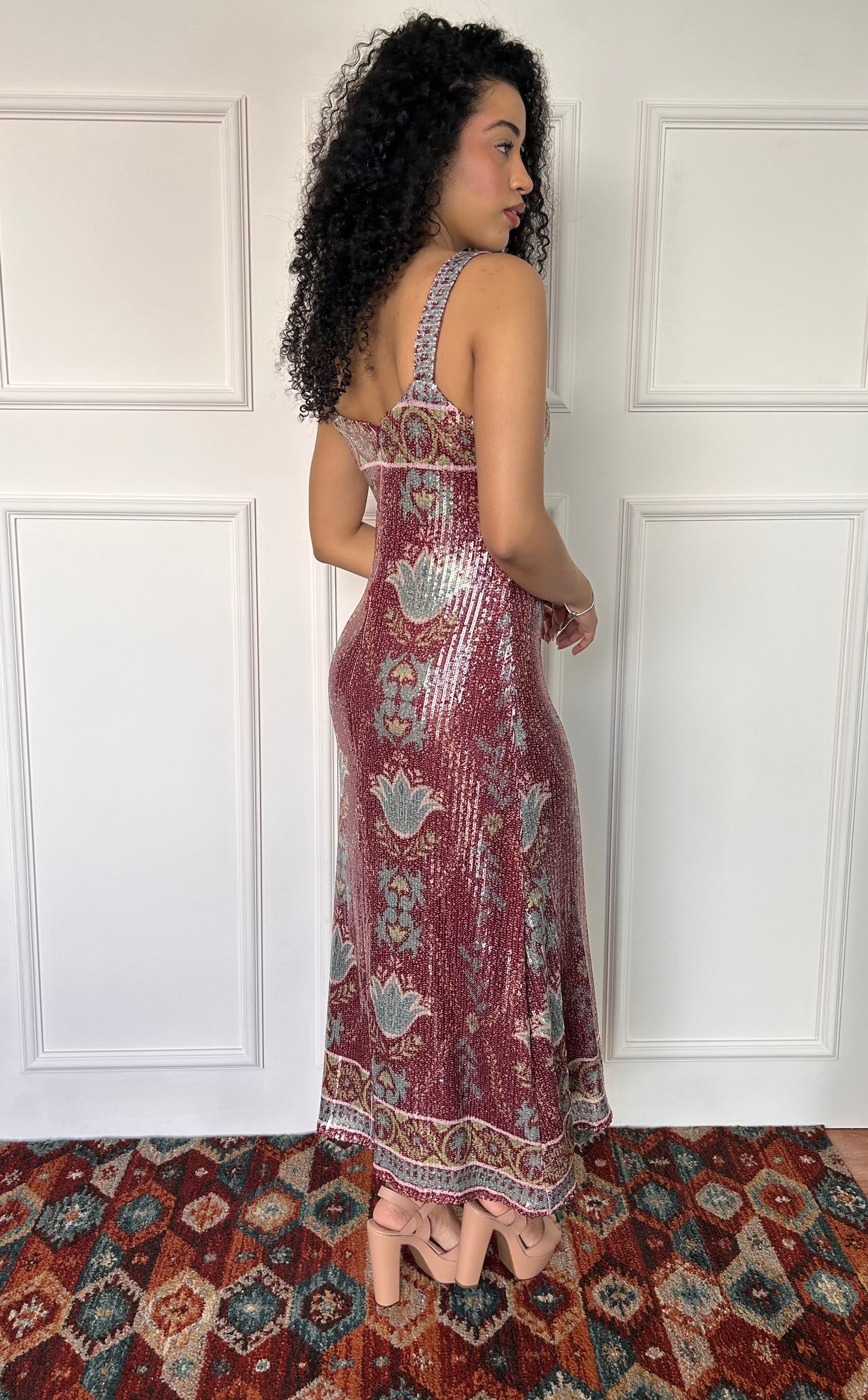 Vestido lanza rojo
