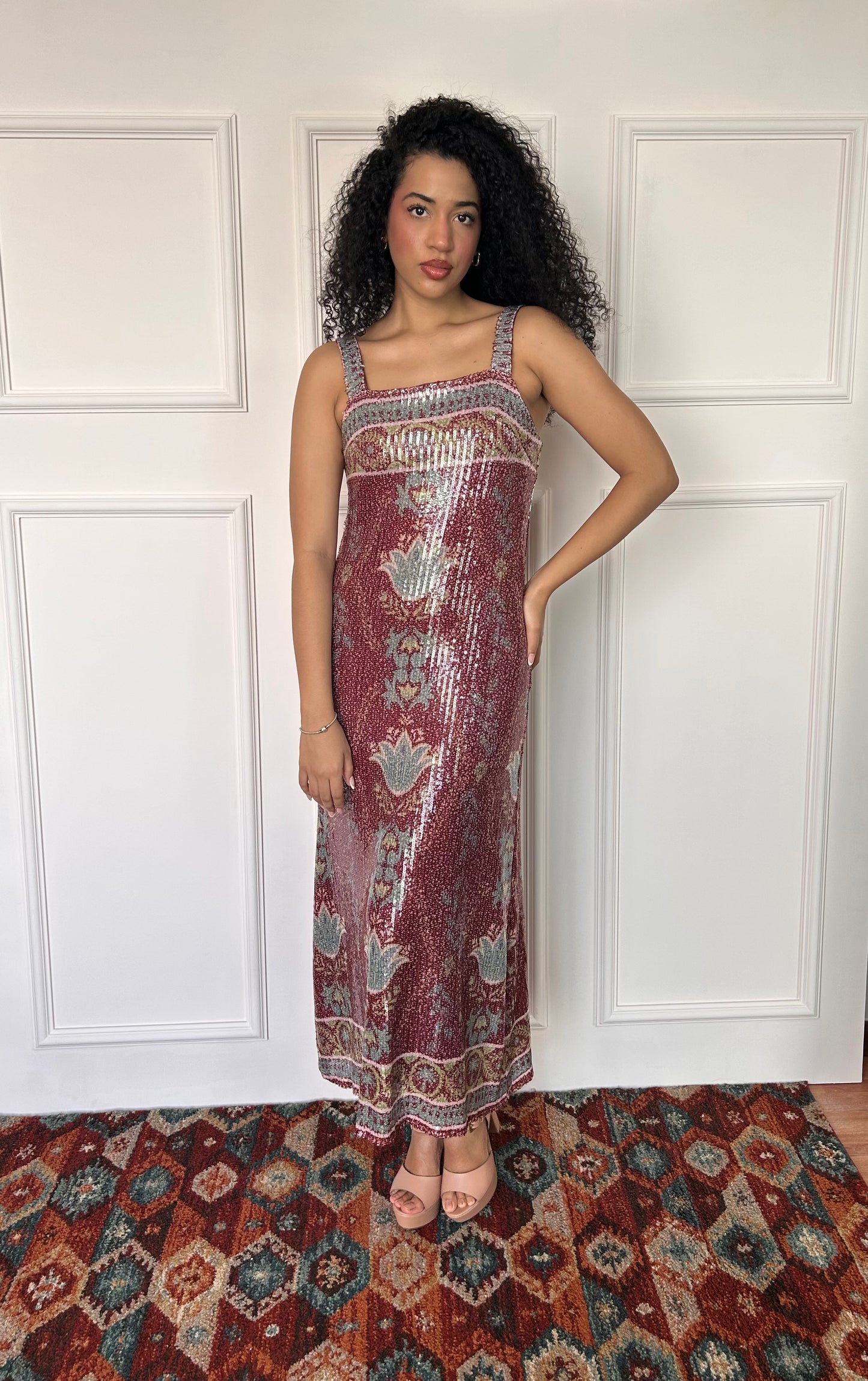 Vestido lanza rojo