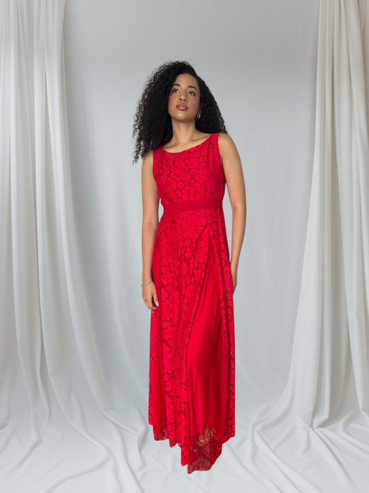 Vestido de fiesta rojo