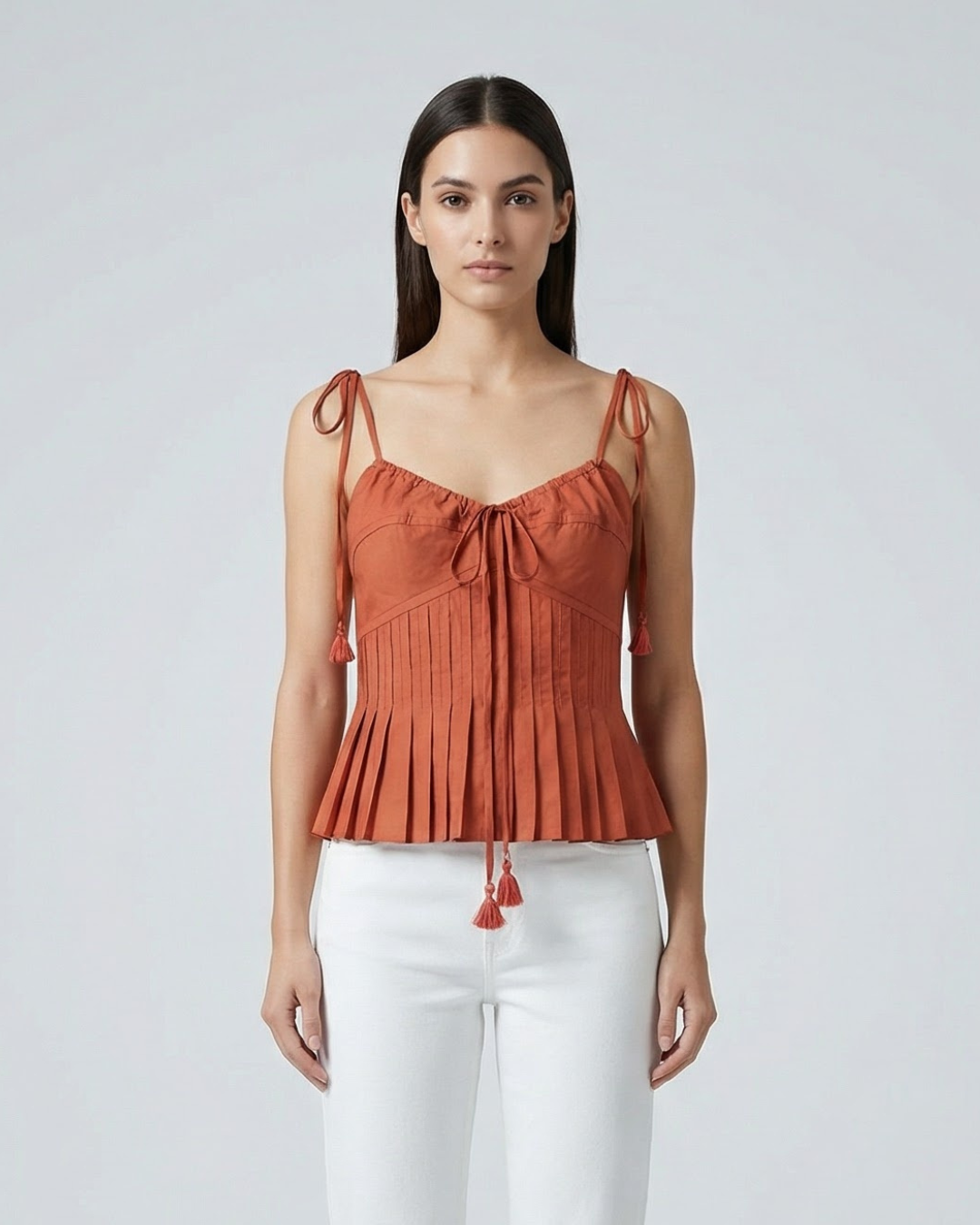 Blusa terracota