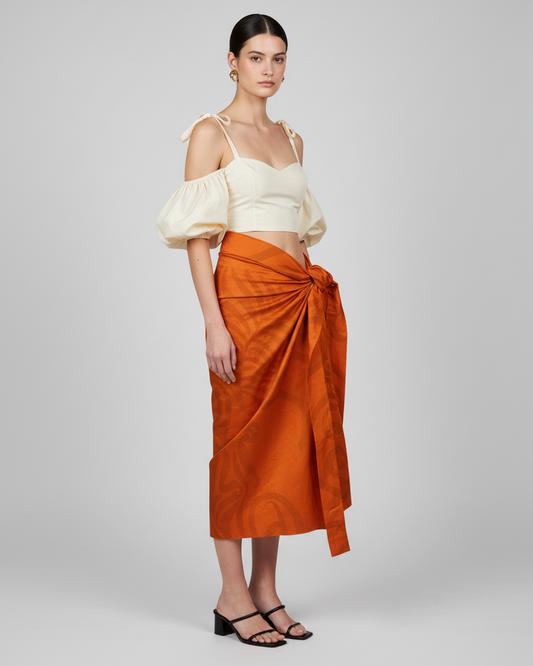 Pareo naranja