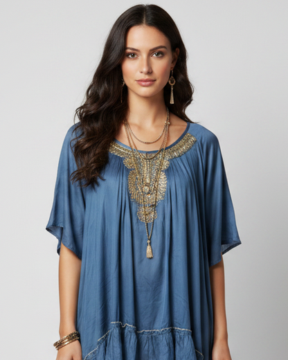 Blusa serygona azul