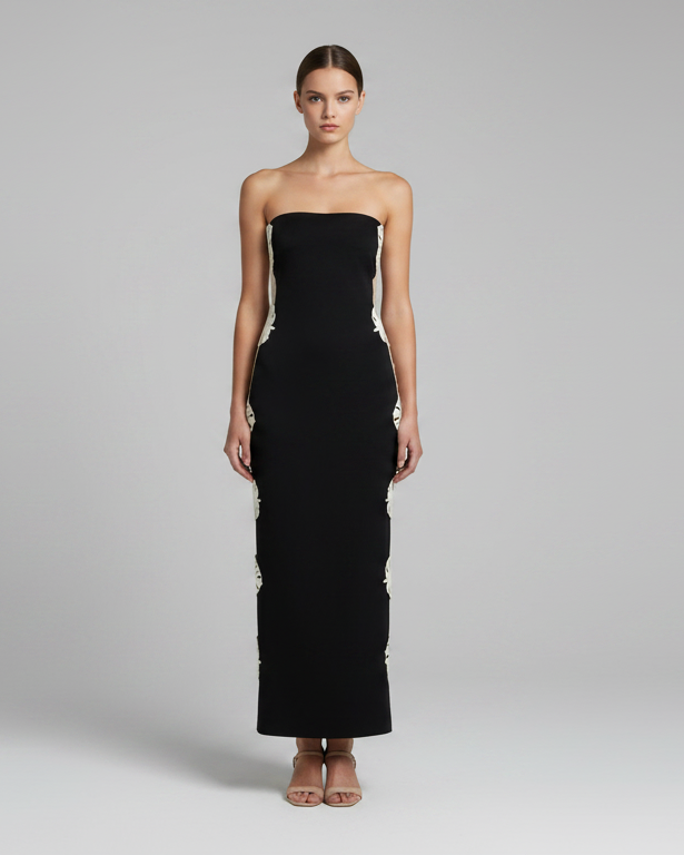Hoja rota dress