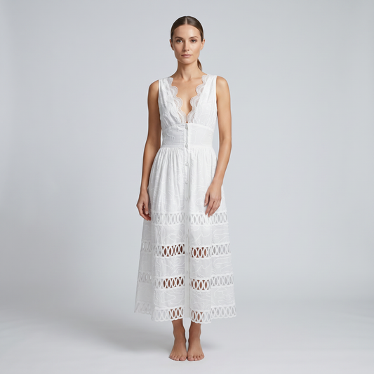 Vestido midi mare