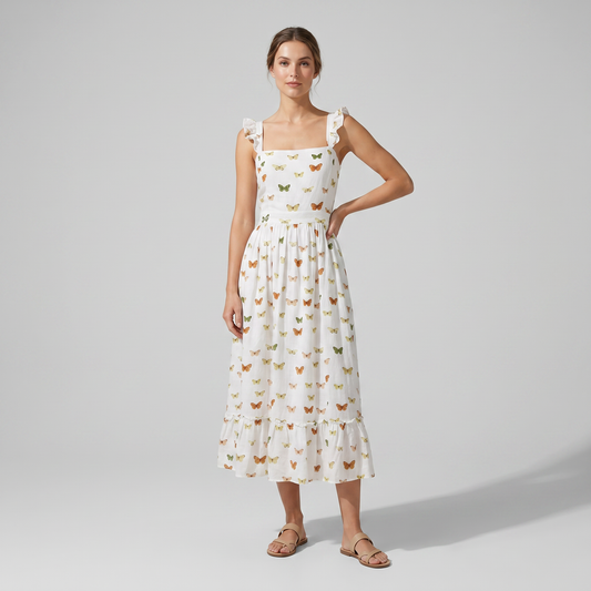 Herbarium mariposa dress