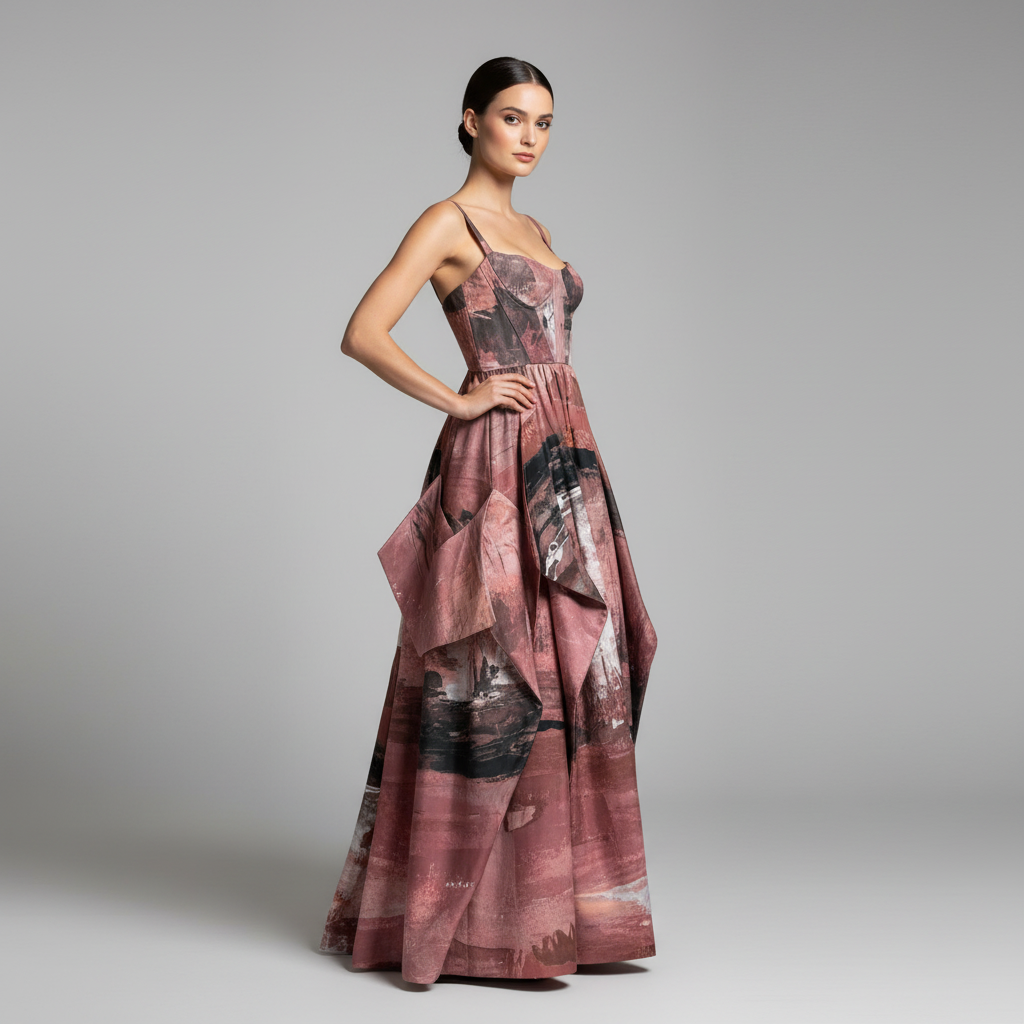 Vestido maxi limites