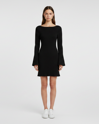 Mini dress en lana