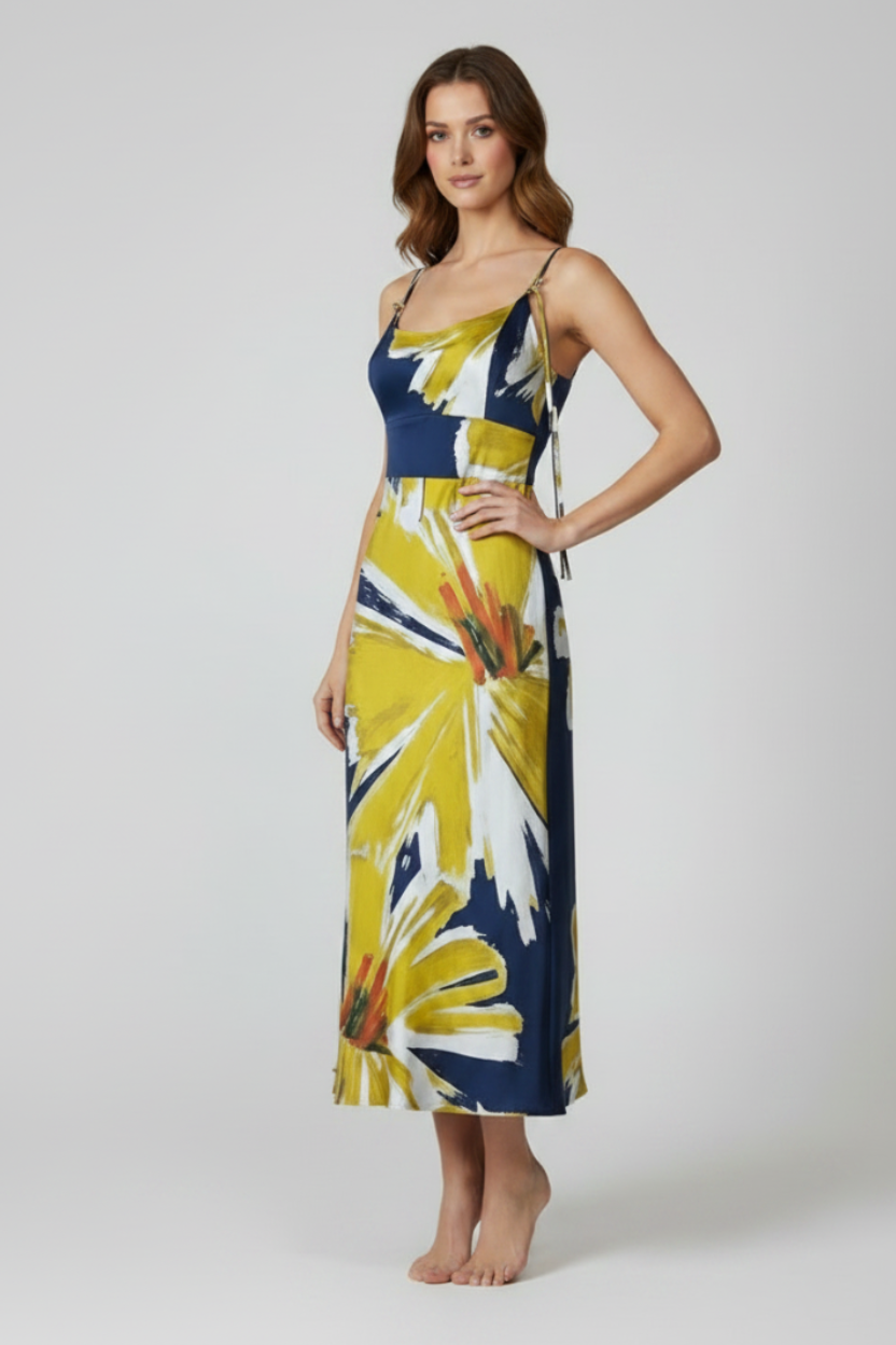 Lizzo floral slip dress