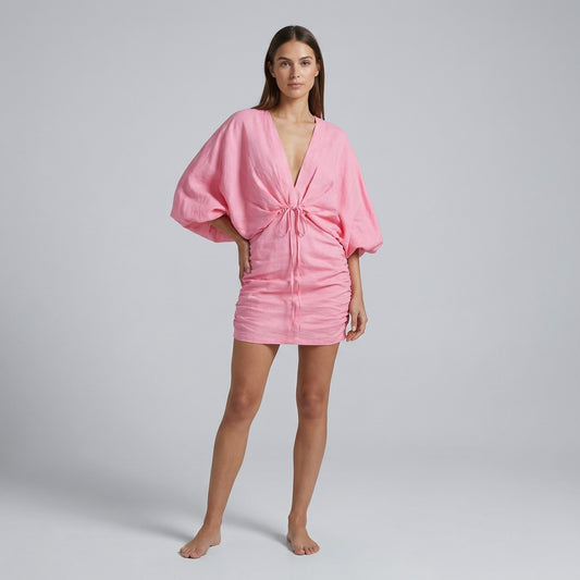 Mini dress pink