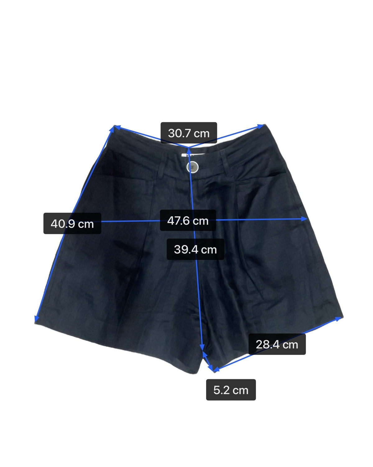 Set short y vest black
