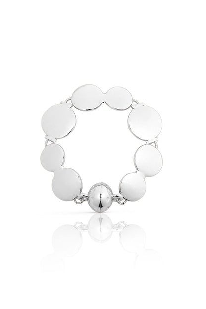 Tasset bracelet silver