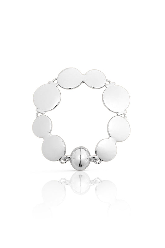 Tasset bracelet silver