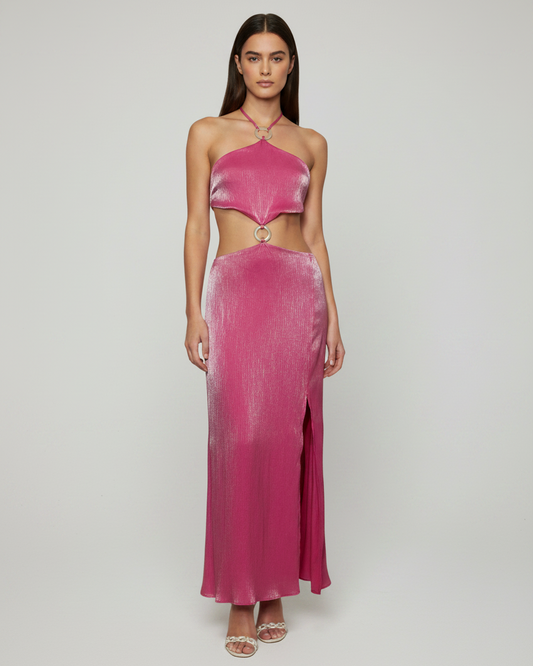 Kira maxi dress pink