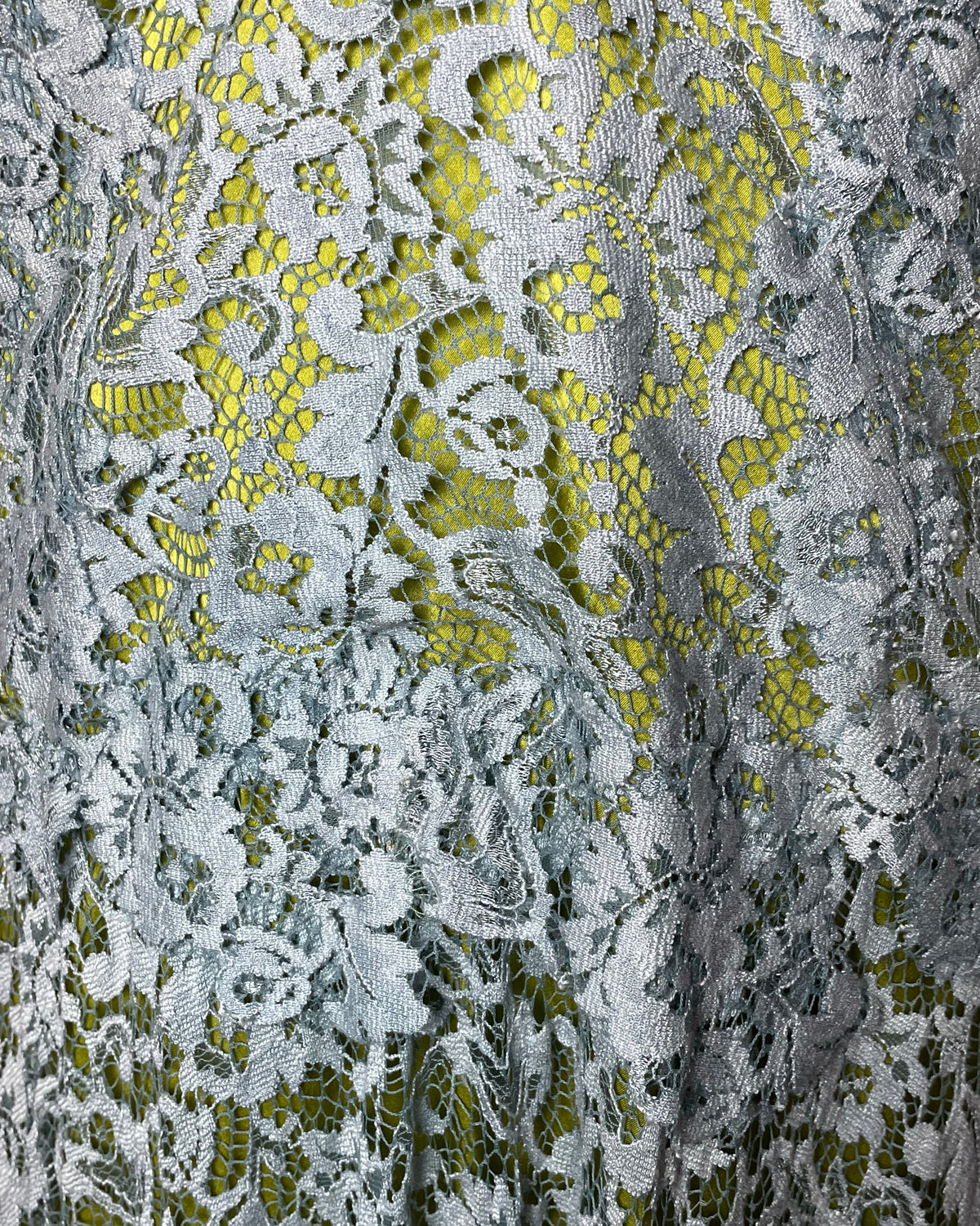 Vestido maxi fiesta encaje azul
