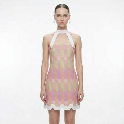 vestido mini bold