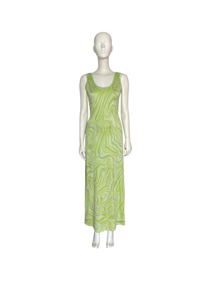 VESTIDO MAXI VERDE