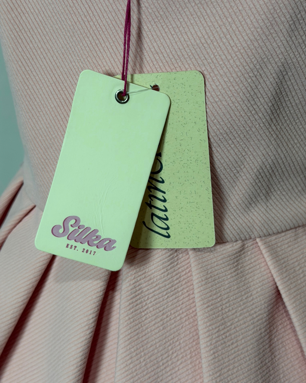 Catalina midi dress pink