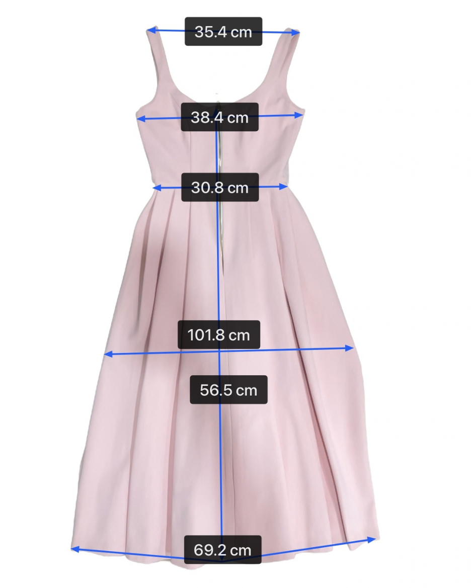 Catalina midi dress pink