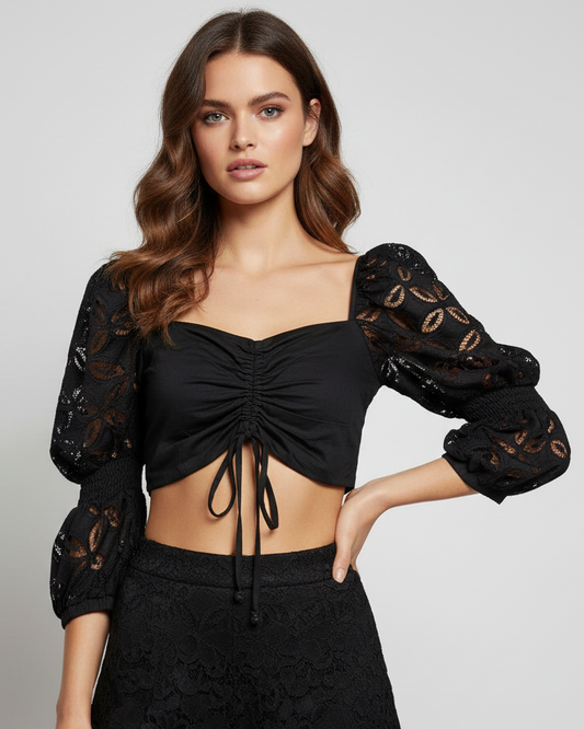 Corsario top black