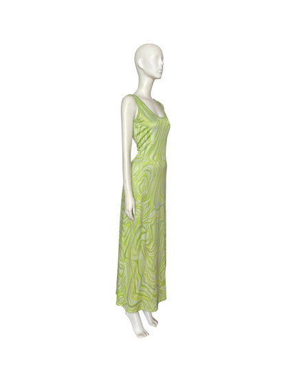 VESTIDO MAXI VERDE