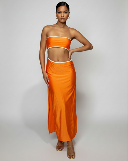 Mambo dress naranja