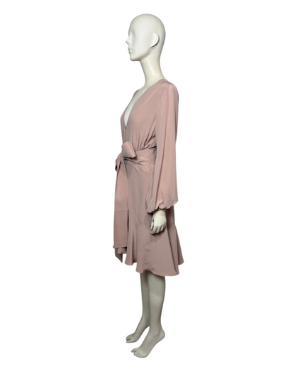 Palo de rosa midi dress