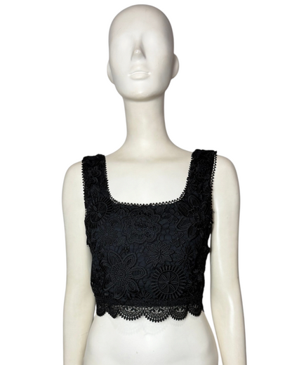Molly top black