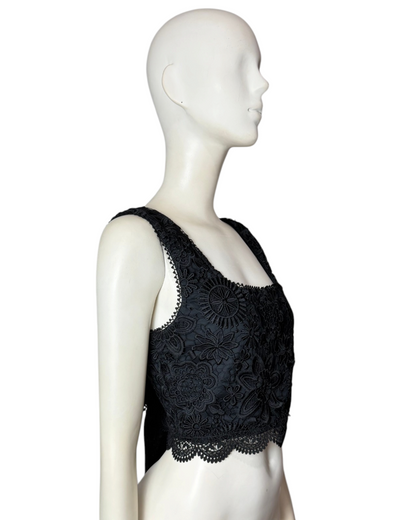 Molly top black