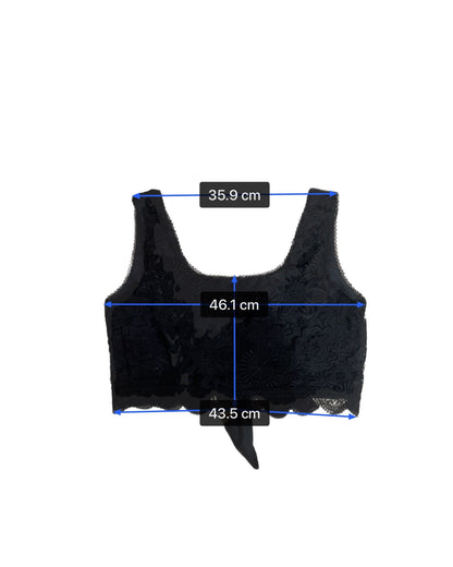 Molly top black