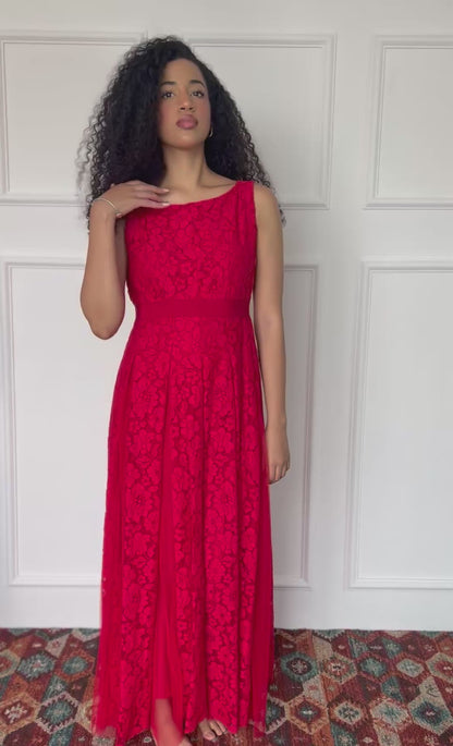 Vestido de fiesta rojo