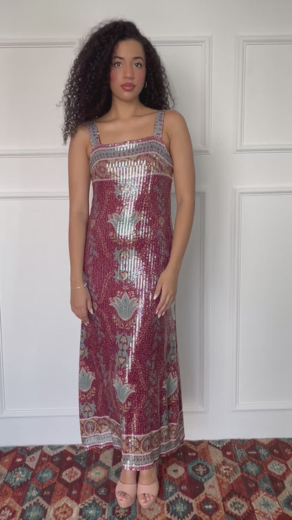 Vestido lanza rojo
