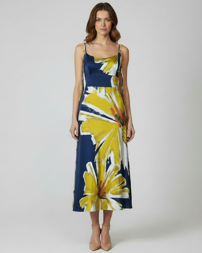 Lizzo floral slip dress