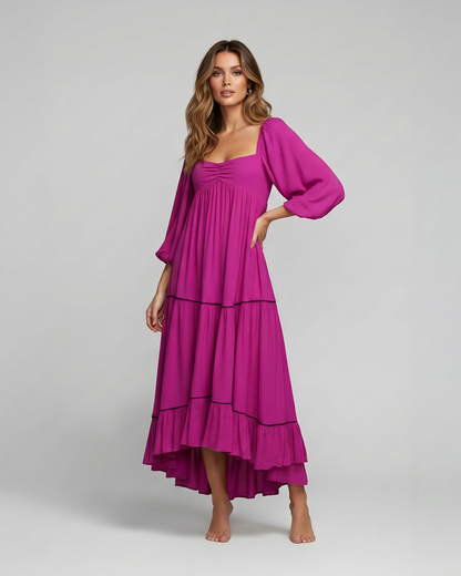 Valeria dress fucsia