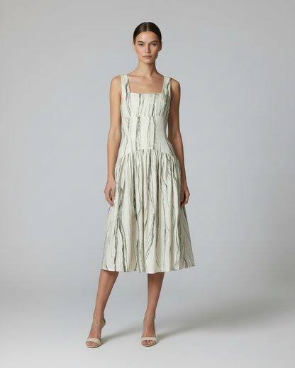Camille midi dress